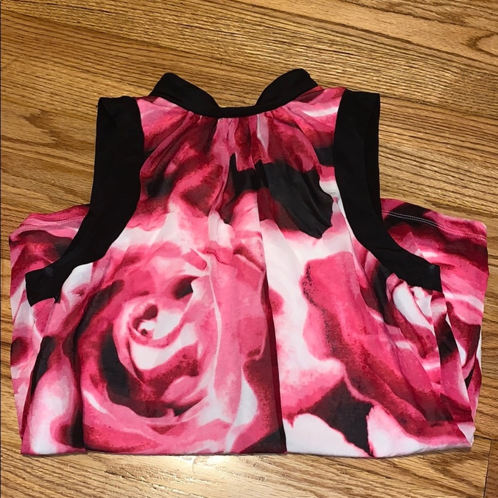 Worthington Rose patterned blouse